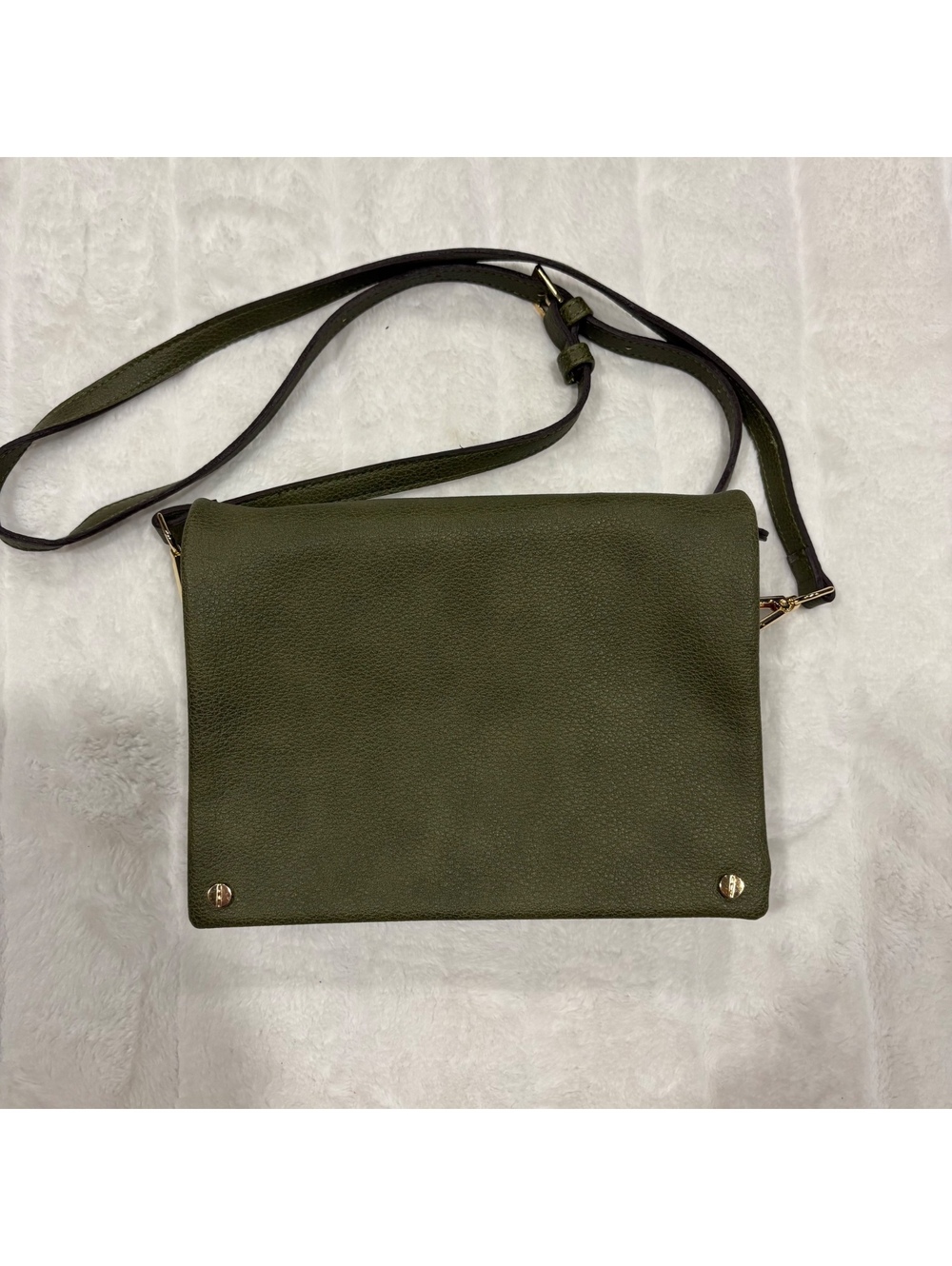 Street Level Olive Green Crossbody Bag Women Medium  Stylish